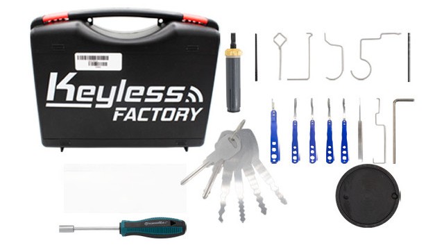 Professional ignition repair tools used by 1st Capital Locksmith in Delaware