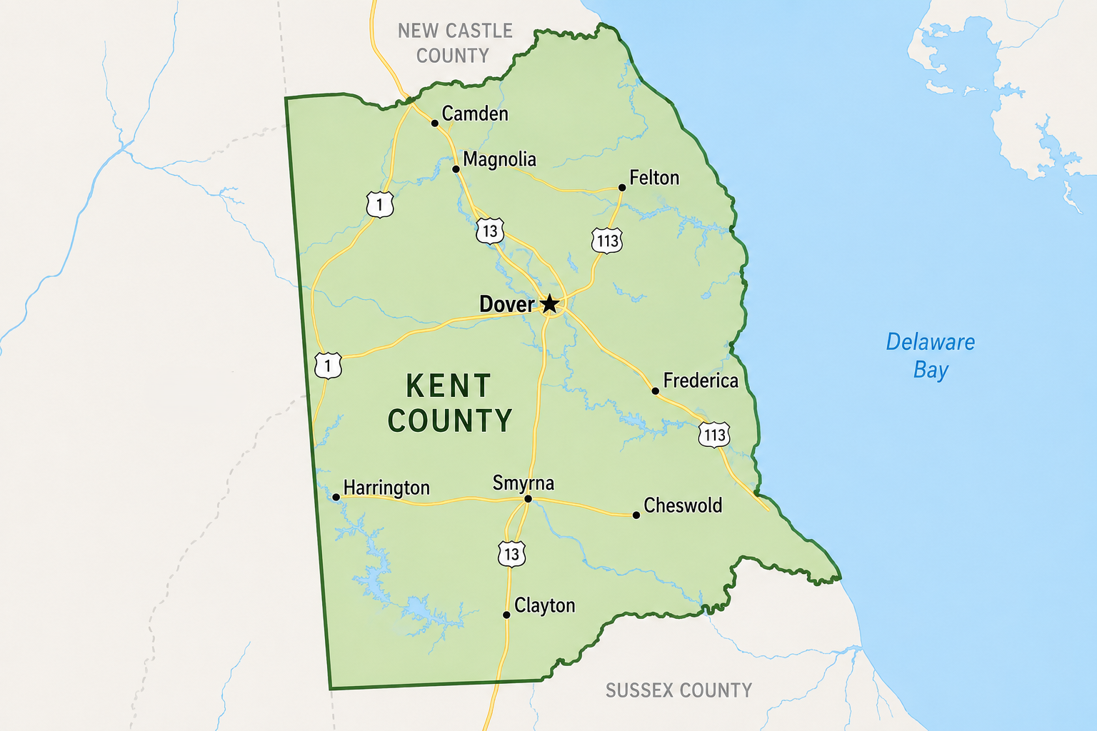 Kent County Delaware car lockout service area