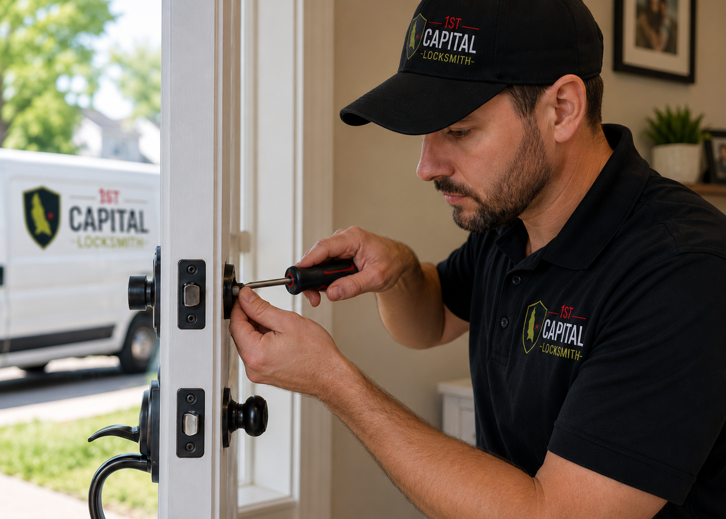 1st Capital Locksmith lock repair service throughout Kent County Delaware