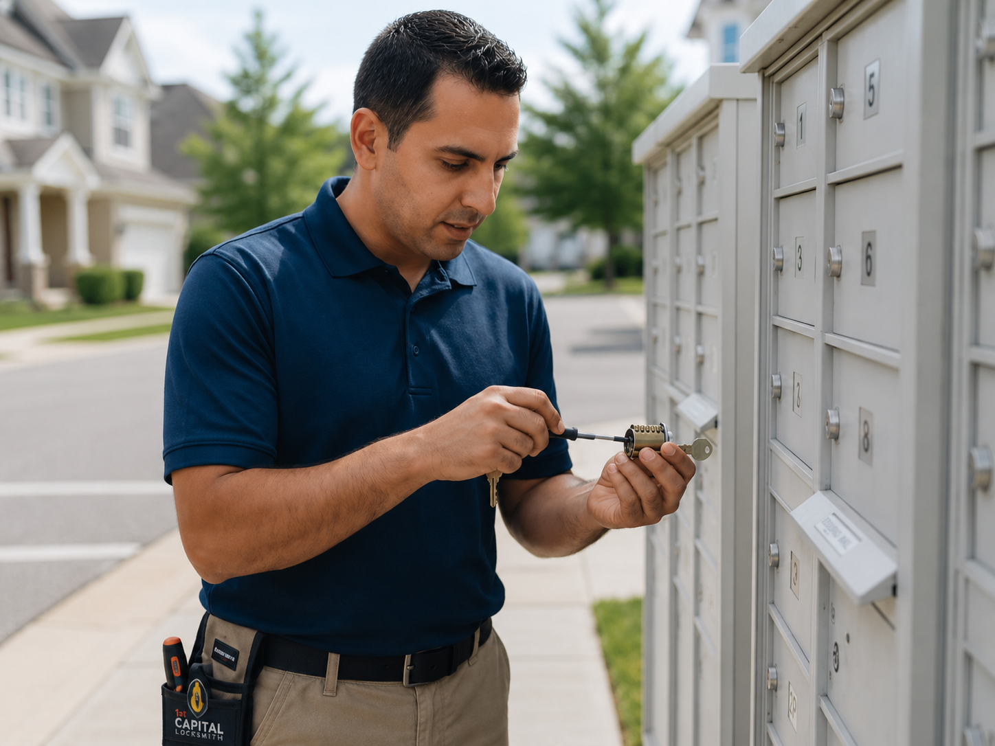 Professional mailbox lock replacement service in Delaware