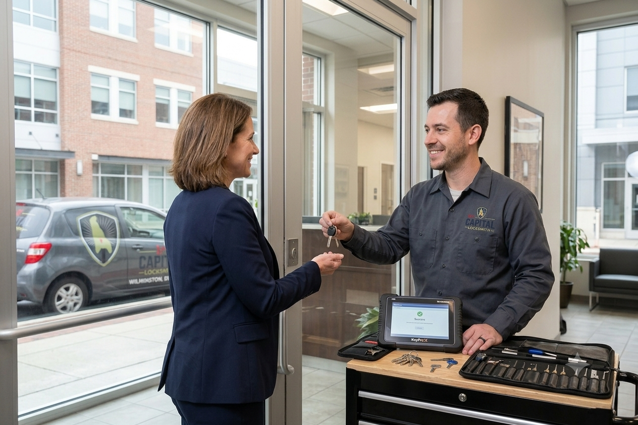 Business lockout service in Kent County Delaware