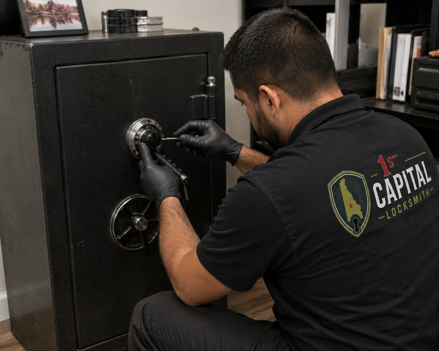 Professional safe opening service in Delaware